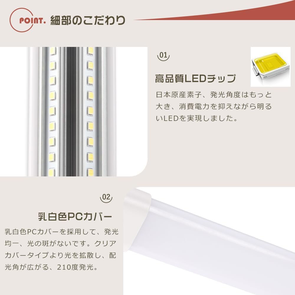 お得なセット】LEDコンパクト蛍光灯 FPL18EX-L FPL18EX-W FPL18EX-N
